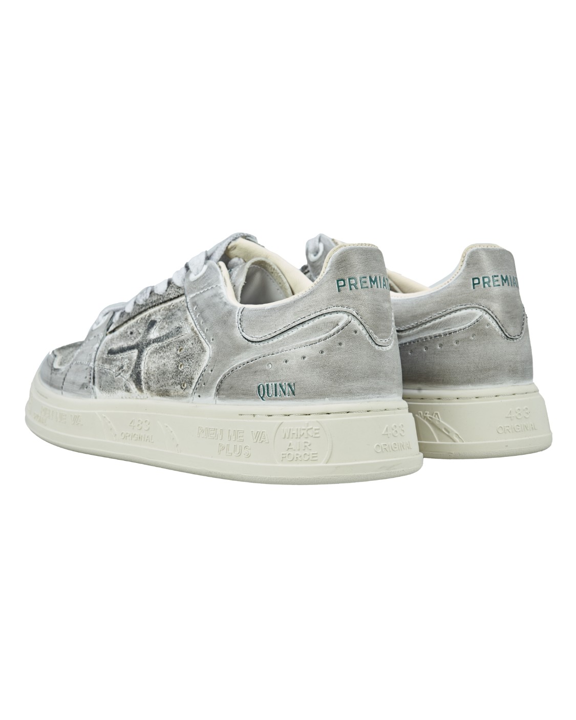shop PREMIATA Saldi Scarpe: Premiata sneakers "Quinn".
Logo a rilievo, laterale.
Firma Premiata sulla linguetta e sul tallone.
Altezza suola 2.5 cm.
Composizione: 100% pelle di vitello.
Composizione suola: 100% gomma.
Fabbricato in Vietnam.. QUINN-6515 number 9018242